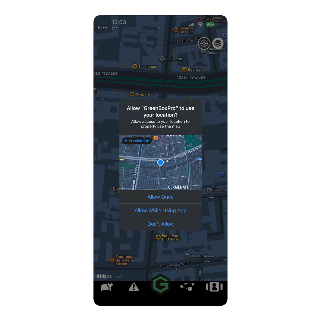 Allow Location Permission