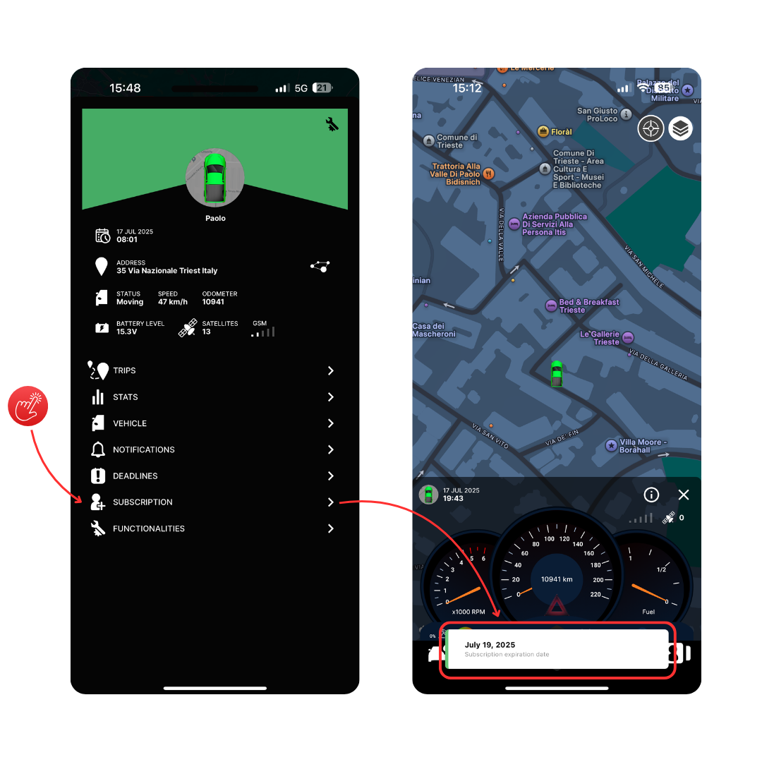 Subscription Dashboard